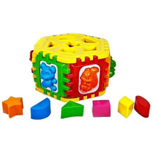 Логічний сортер- шестригранник "ЯУ"